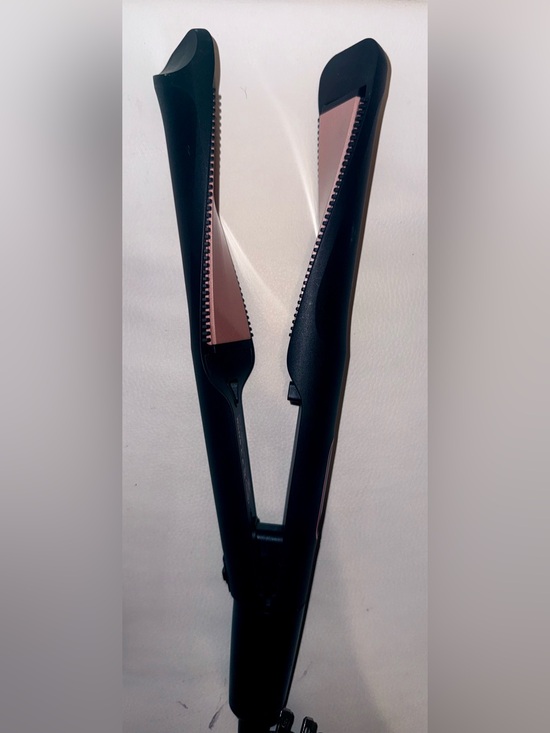 Remington Accessories - Black and rose gold 2 in 1 straightener and curling iron